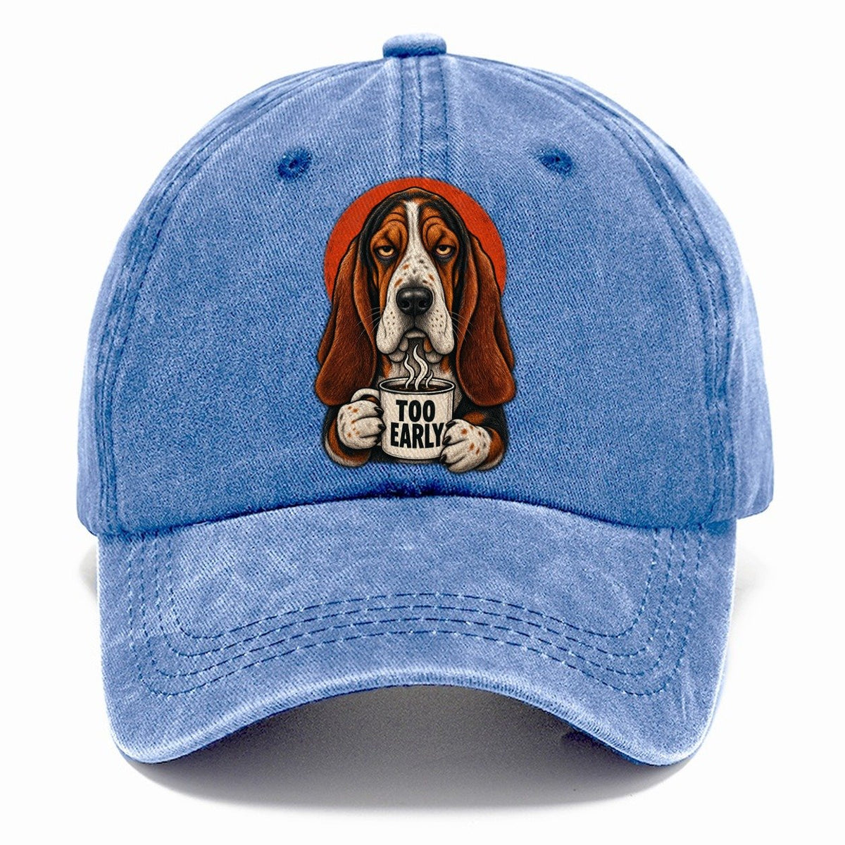 Basset Hound Mug Truths Classic Cap – Summer Sky