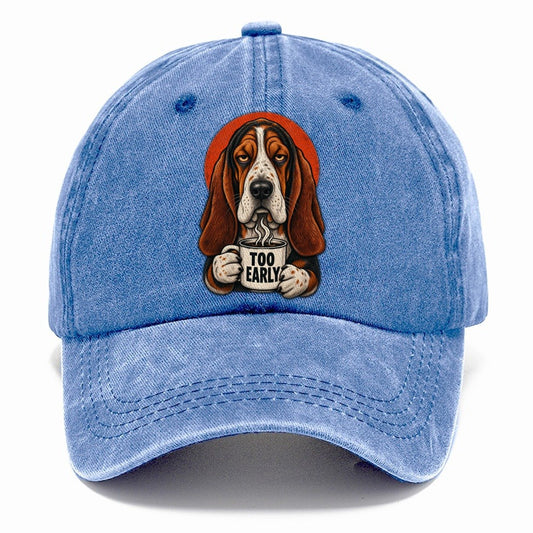 Basset Hound Mug Truths Classic Cap – Summer Sky