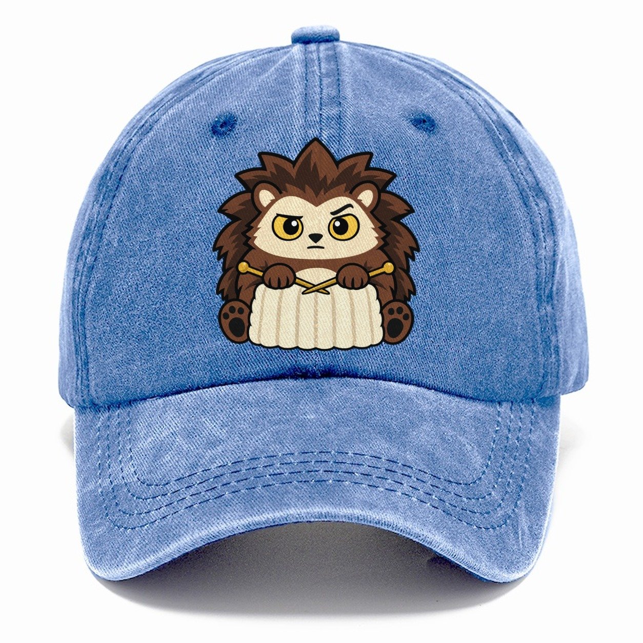 Knitting Hedgehog Yarn Crafts Classic Cap – Summer Sky