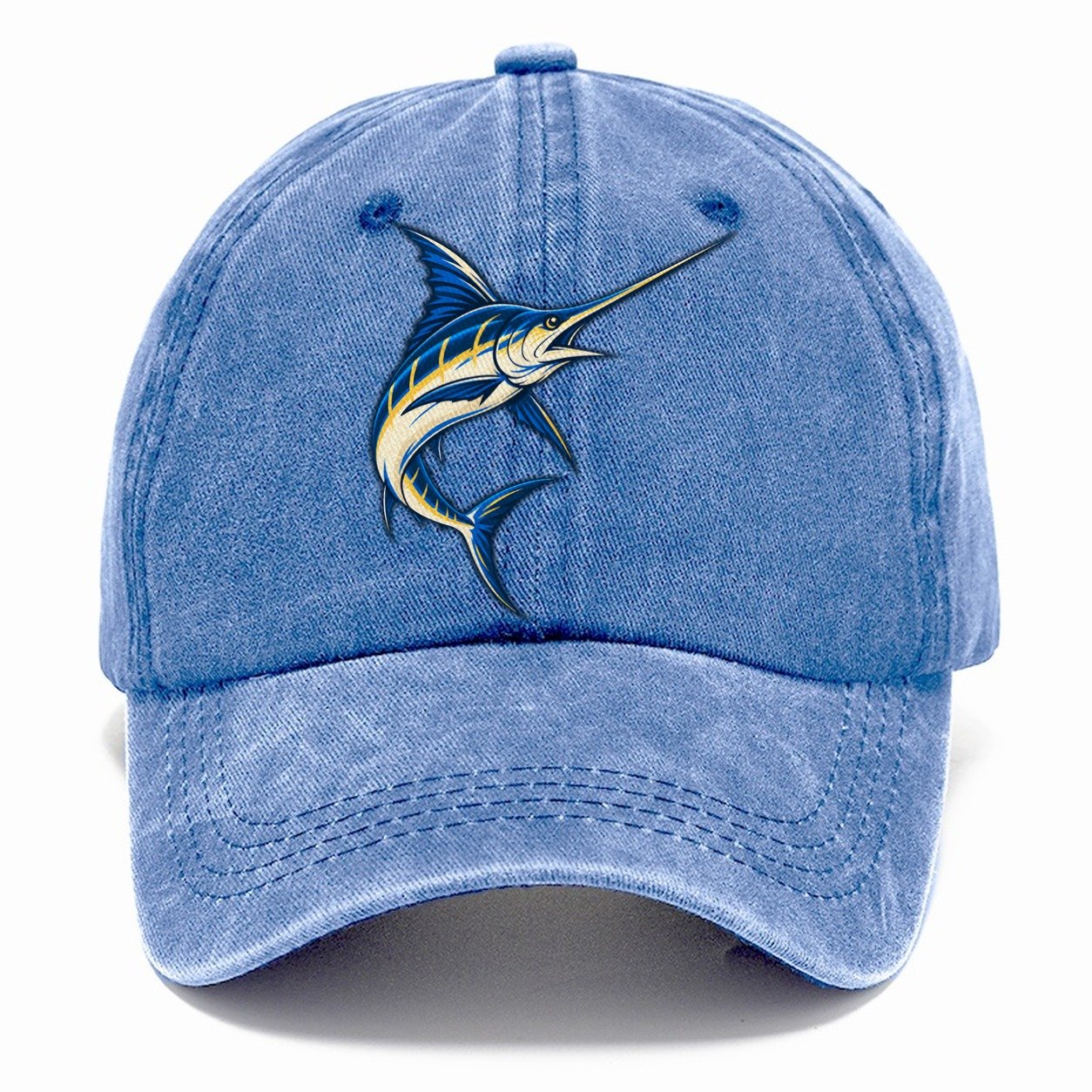 Swordfish Blade Fishing Elegant Classic Cap – Summer Sky
