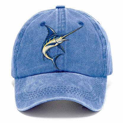 Swordfish Blade Fishing Elegant Classic Cap – Summer Sky