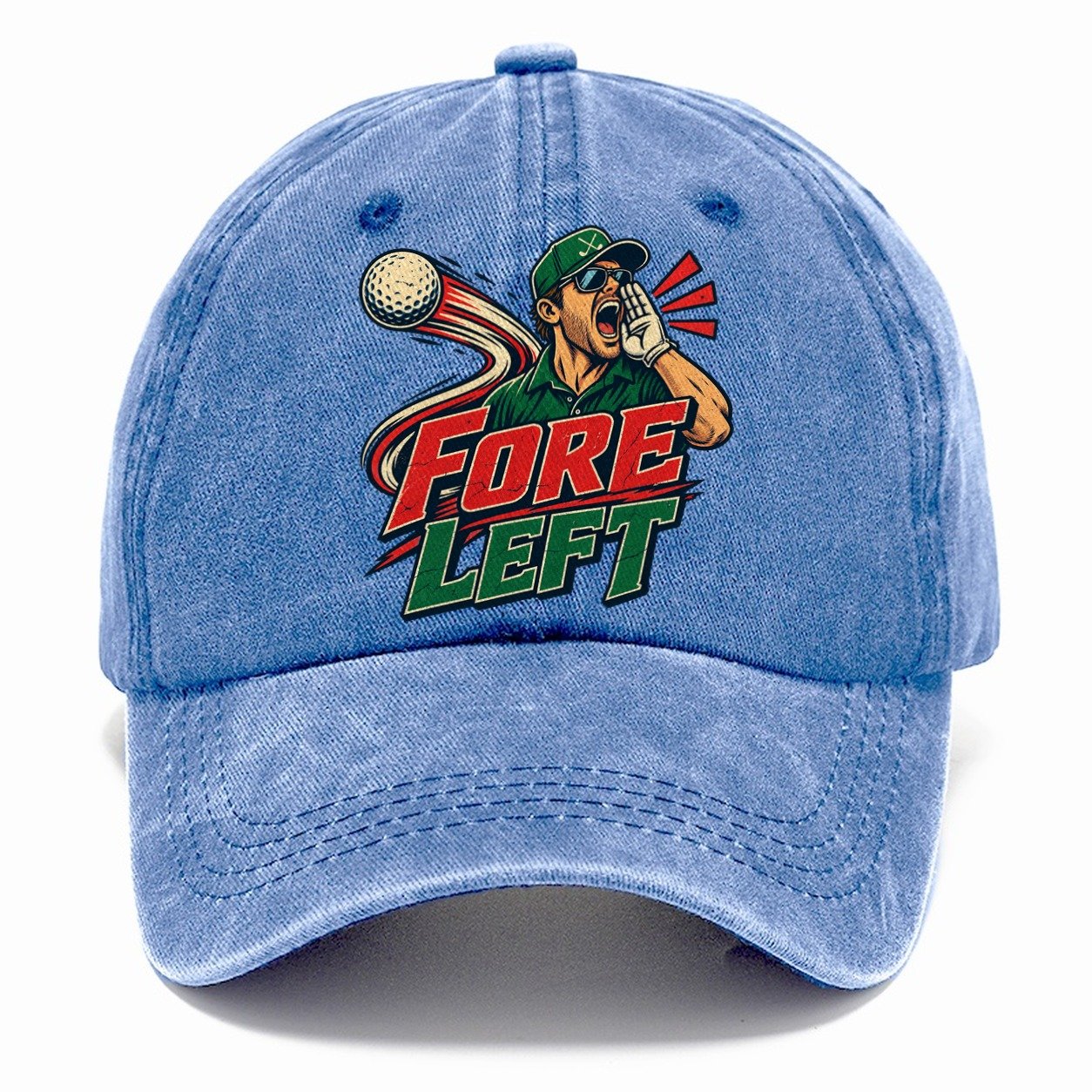 Fore Left Golf Life Classic Cap – Summer Sky