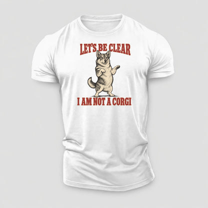 Swedish Vallhund Dog Declarations Cotton T-Shirt – White