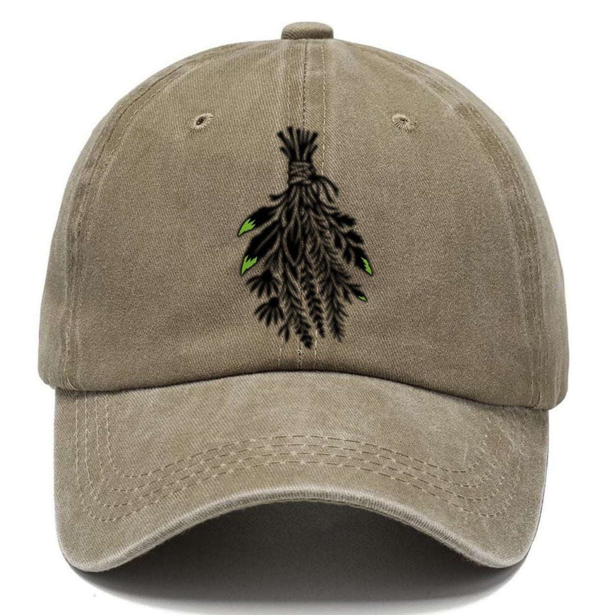 Hedge Witch Herb Bundle Witch Magic Classic Cap – Warm Sand