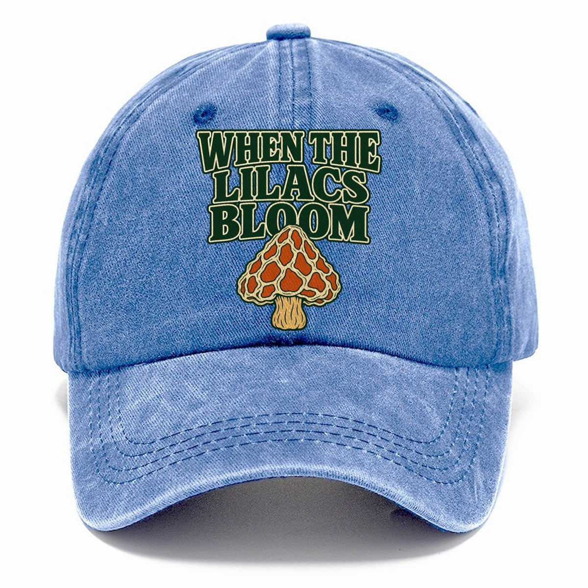 When The Lilacs Bloom Foraging And Mycology Classic Cap – Summer Sky