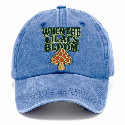 When The Lilacs Bloom Foraging And Mycology Classic Cap – Summer Sky