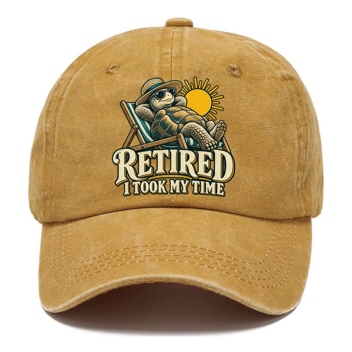 Retired Took My Time Everyday Originals Classic Cap – Golden Harvest