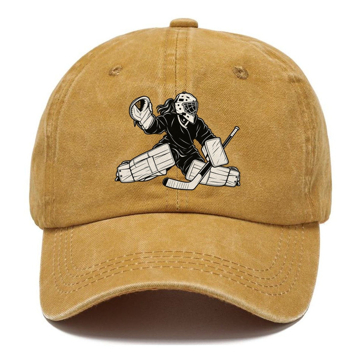Female Hockey Goalie Classic Cap – Golden Harvest