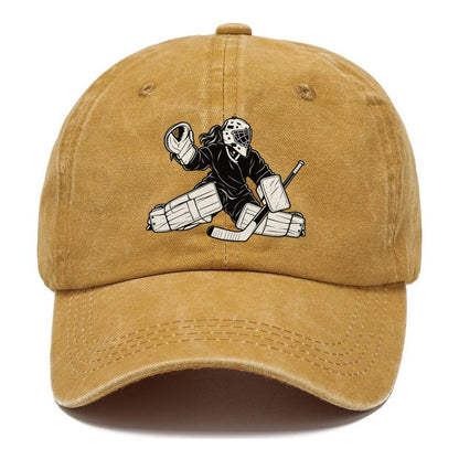 Female Hockey Goalie Classic Cap – Golden Harvest