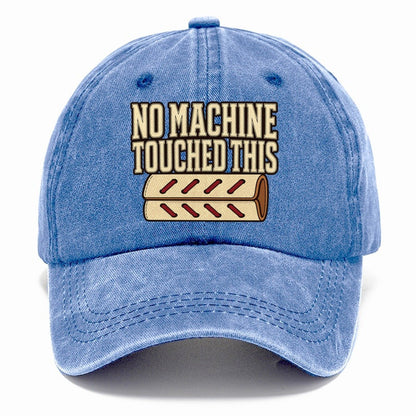 No Machine Touched This Leathercraft Classic Cap – Summer Sky