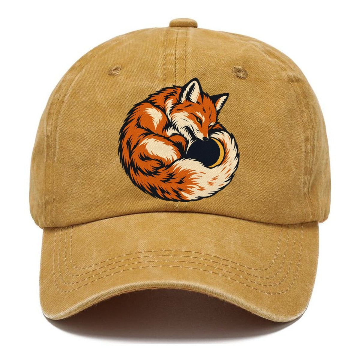 Fox Eclipse Tail Sundown Familiars Classic Cap – Golden Harvest