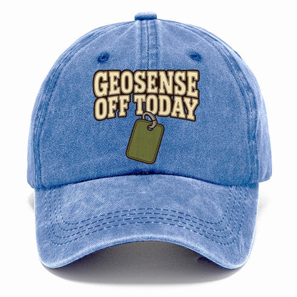 Geosense Off Today Geocaching Classic Cap – Summer Sky