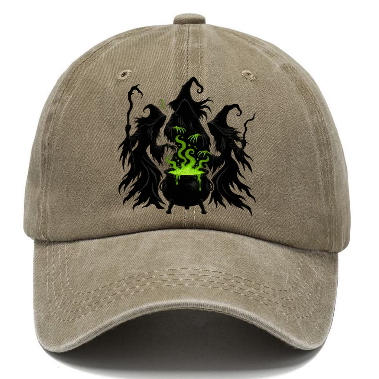 Three Weird Sisters Witch Magic Classic Cap – Warm Sand