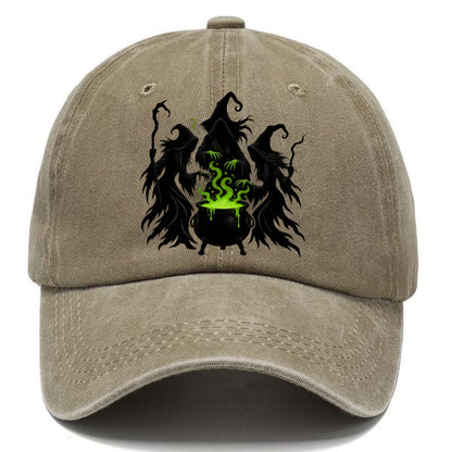 Three Weird Sisters Witch Magic Classic Cap – Warm Sand