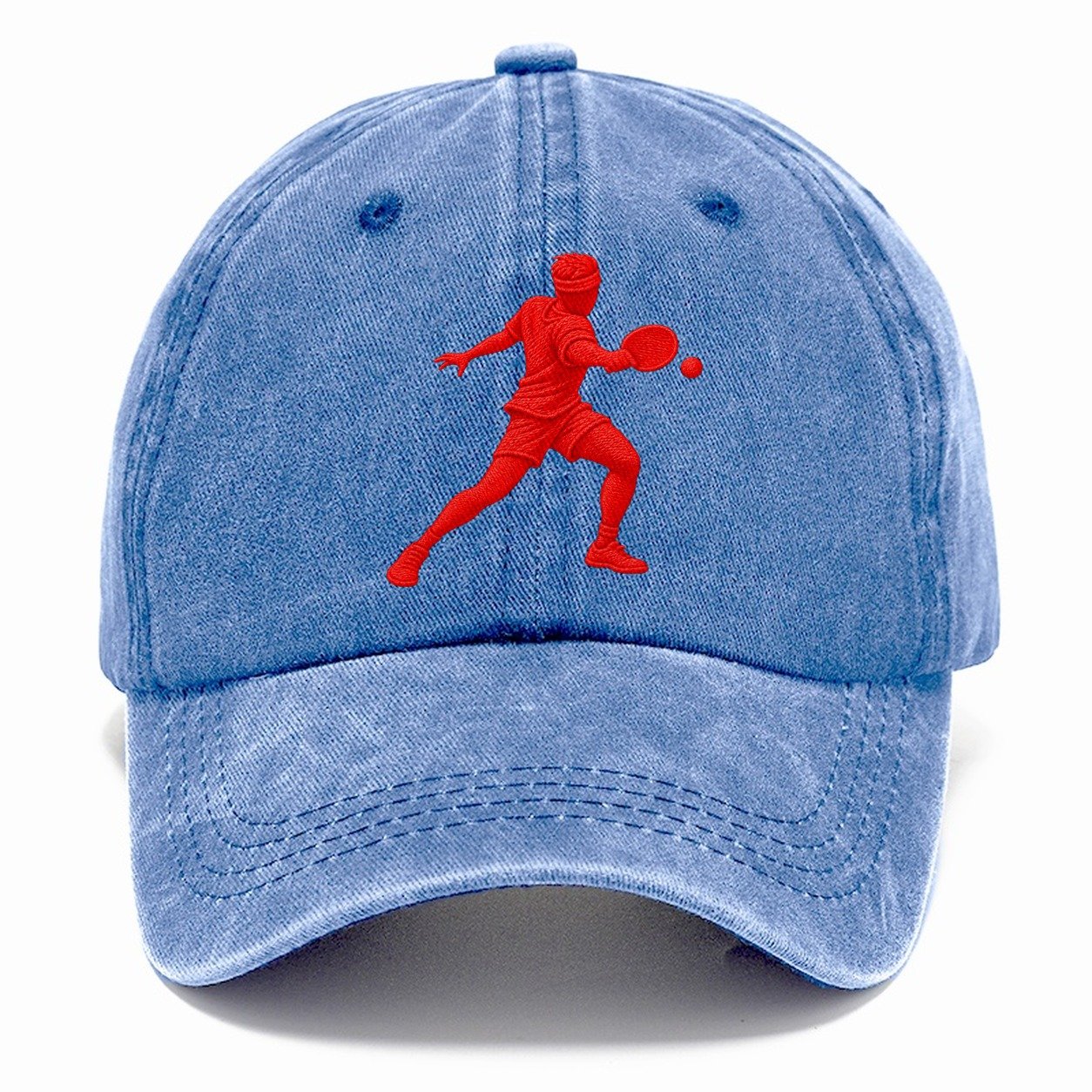 Table Tennis Forehand Loop Micro Motion Mark Classic Cap – Summer Sky