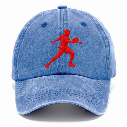Table Tennis Forehand Loop Micro Motion Mark Classic Cap – Summer Sky