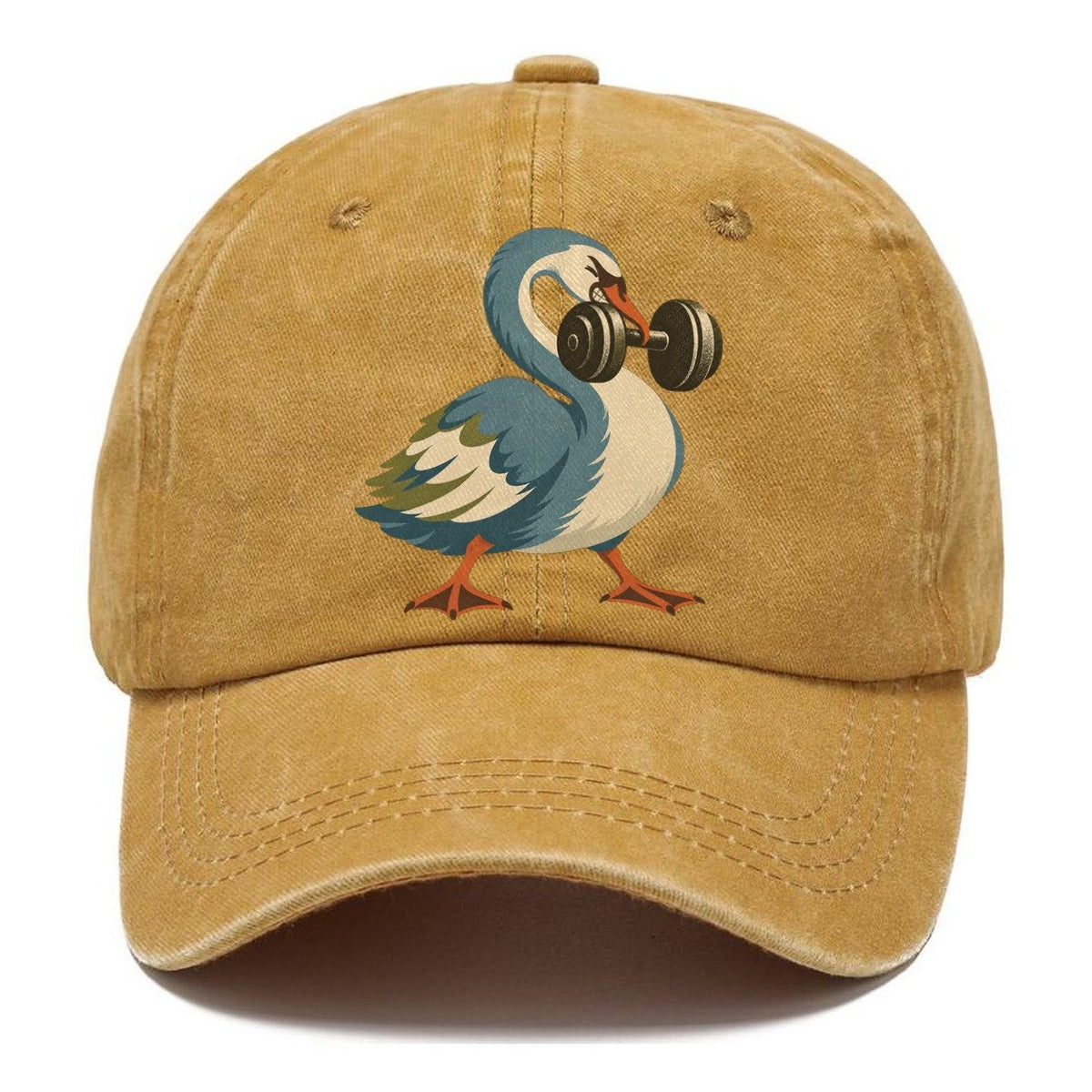 Swan Neck Curl Animal Lifters Classic Cap – Golden Harvest