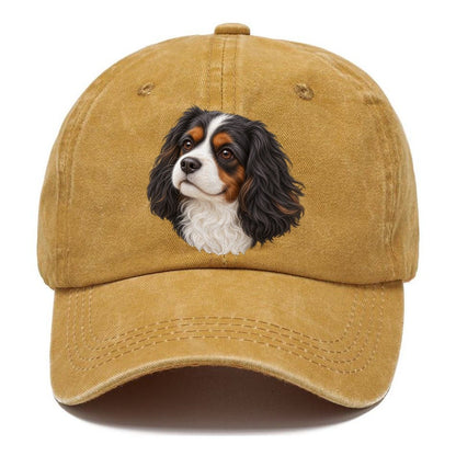 Cavalier Tricolour Smile Pastimes Companions Classic Cap – Golden Harvest