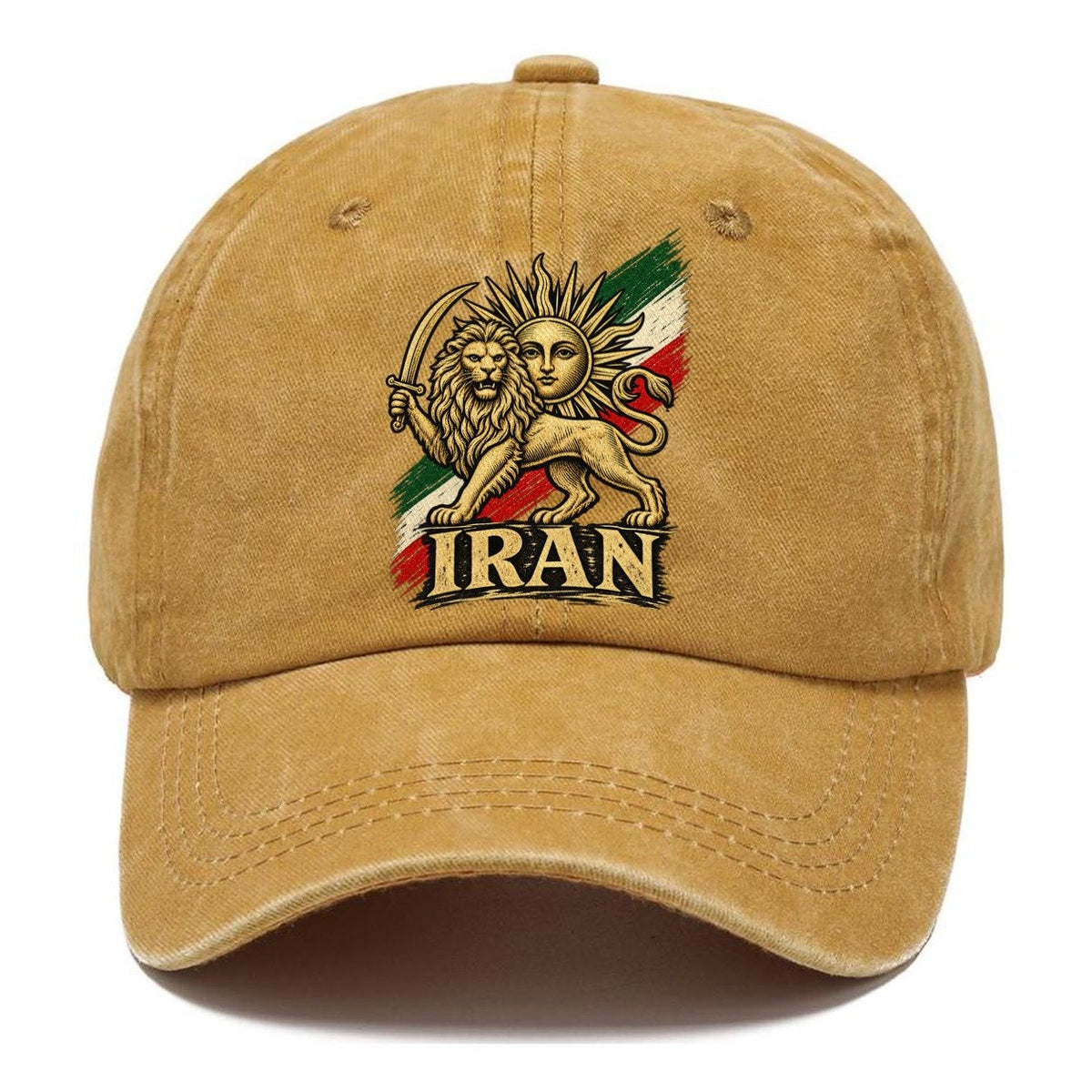 Iran Lion and Sun Classic Cap – Golden Harvest