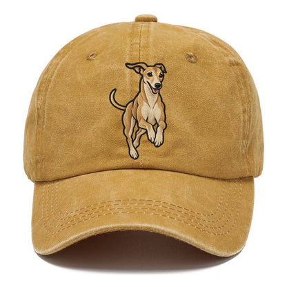 Whippet Bounding Fan Favorites Classic Cap – Golden Harvest