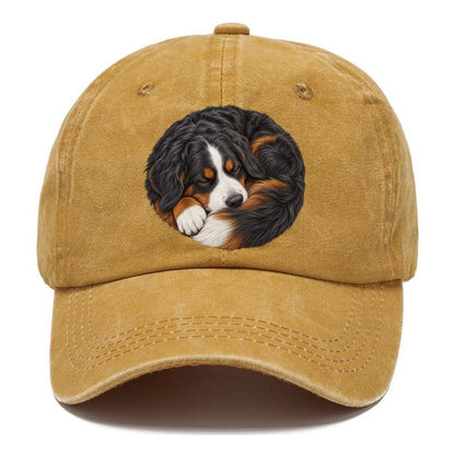 Bernese Round Hearth Nap Pastimes Companions Classic Cap – Golden Harvest