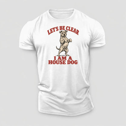 American Pit Bull Terrier Dog Declarations Cotton T-Shirt – White