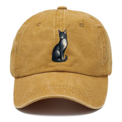 Blue-Eyed Gray Cat Classic Cap – Golden Harvest