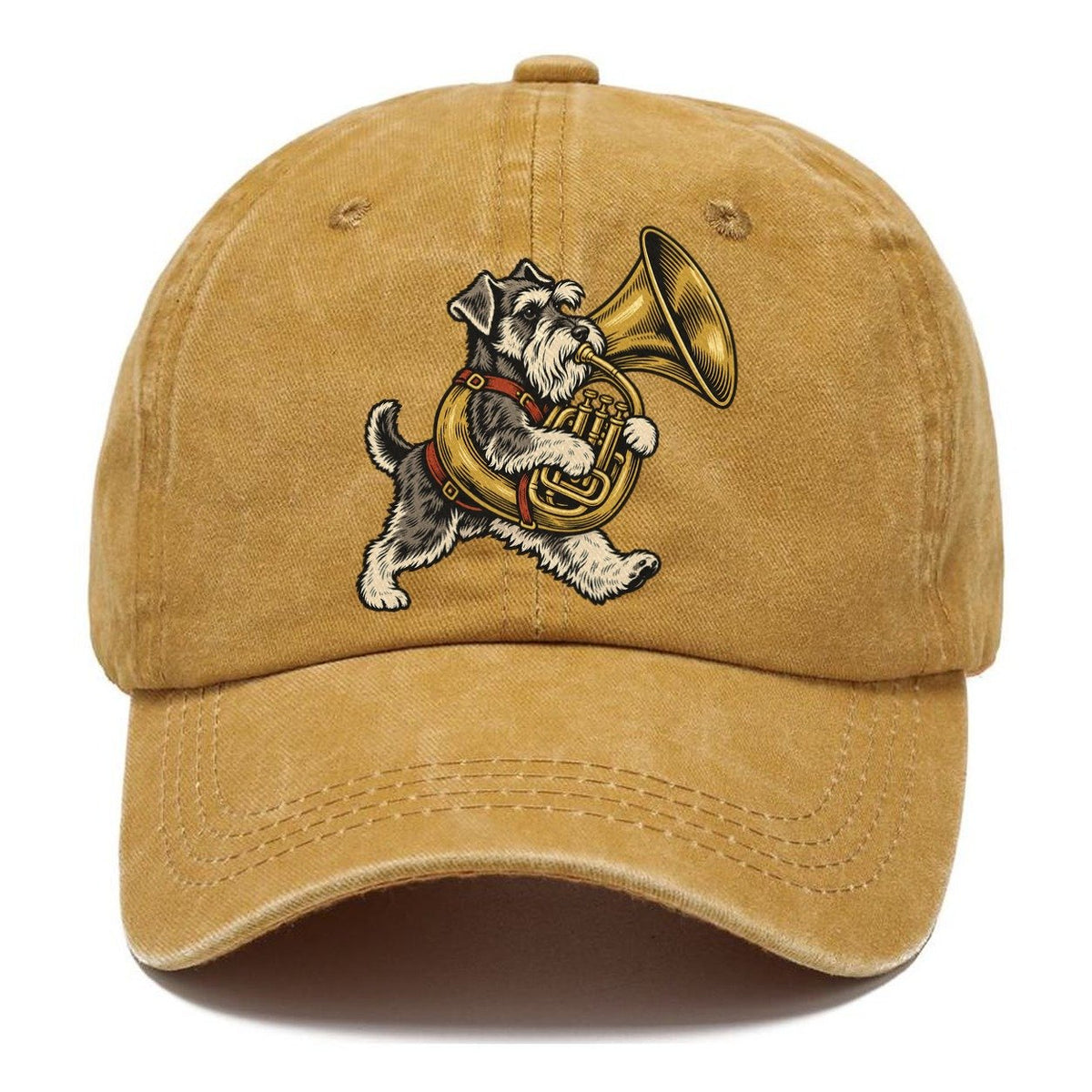 Schnauzer Tuba Carrier Sundown Familiars Classic Cap – Golden Harvest