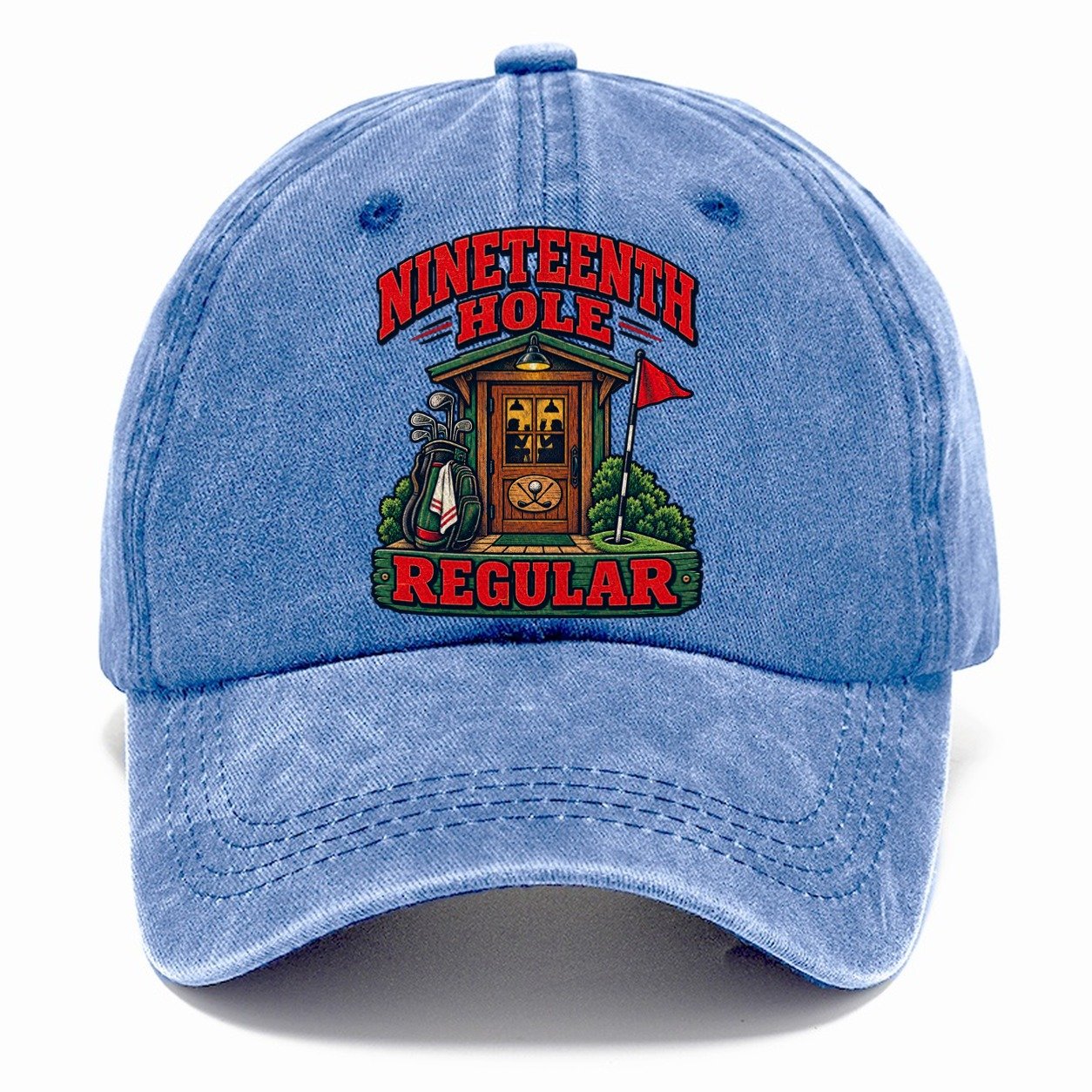 Nineteenth Hole Regular Golf Life Classic Cap – Summer Sky