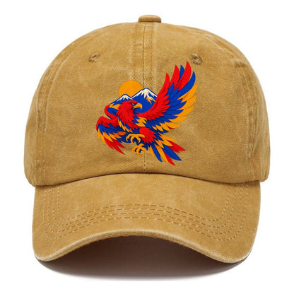 Eagle Over Mountain Sun Classic Cap – Golden Harvest