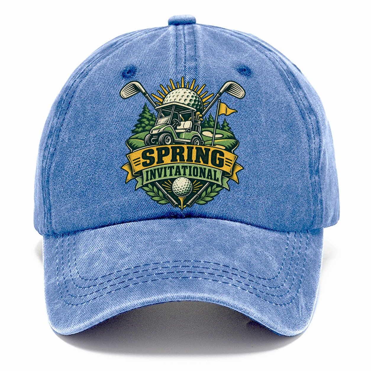 Spring Invitational Golf Life Classic Cap – Summer Sky