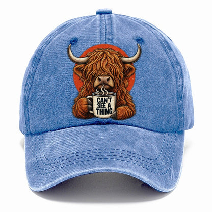 Highland Cow Mug Truths Classic Cap – Summer Sky