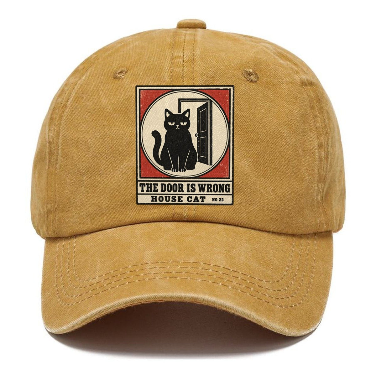 The Door Is Wrong Neko Says No Classic Cap – Golden Harvest