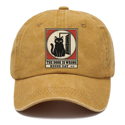 The Door Is Wrong Neko Says No Classic Cap – Golden Harvest