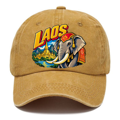 LAOS Elephant Temple Classic Cap – Golden Harvest
