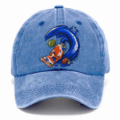 Cobalt Brush Wave Clay Color Makers Classic Cap – Summer Sky
