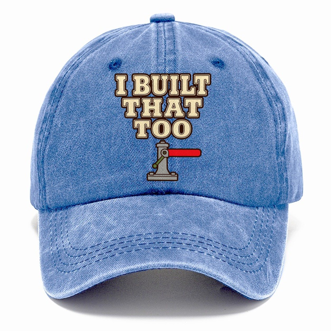 I Built That Too Model Railways Classic Cap – Summer Sky