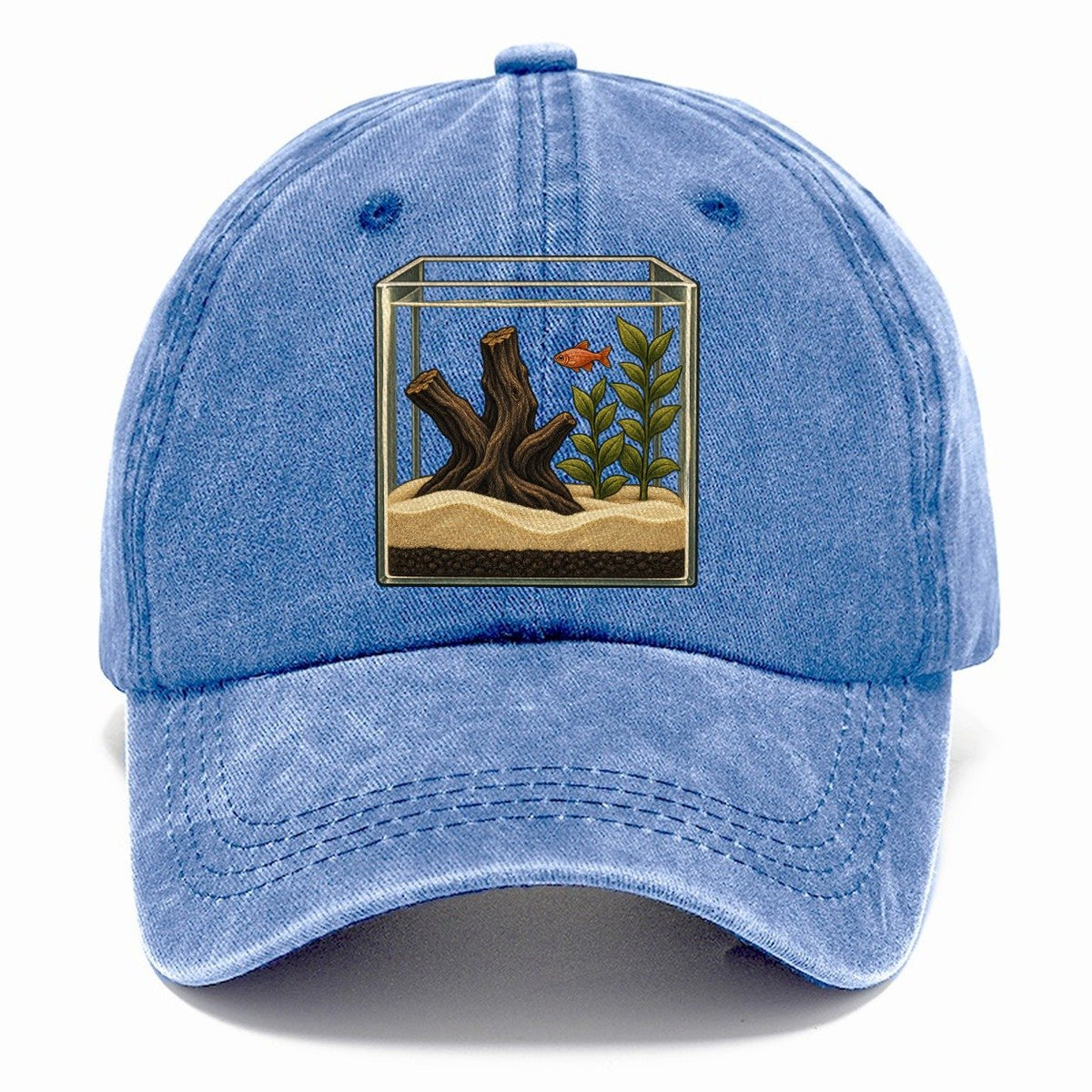 Planted Cube Tank Aquarium Keeping Classic Cap – Summer Sky
