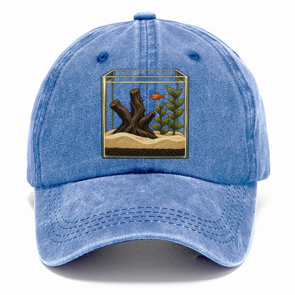 Planted Cube Tank Aquarium Keeping Classic Cap – Summer Sky