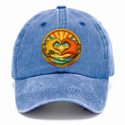 Golden Peace Classic Cap – Summer Sky