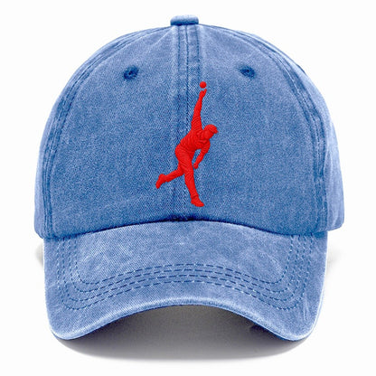 Cricket Fast Bowler Release Micro Motion Mark Classic Cap – Summer Sky