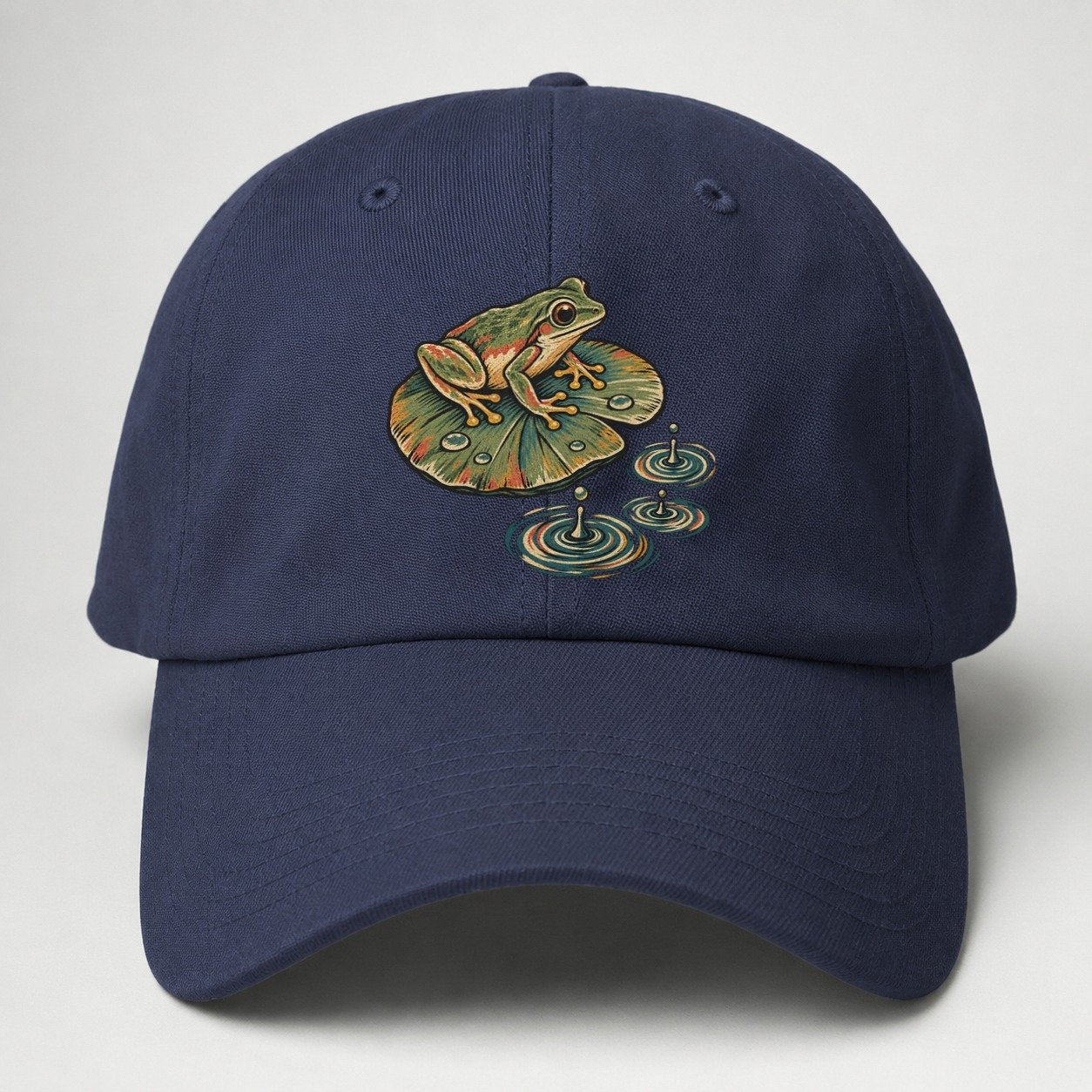Frog Rain Ring Gentle Wild Baseball Cap – Twilight Navy