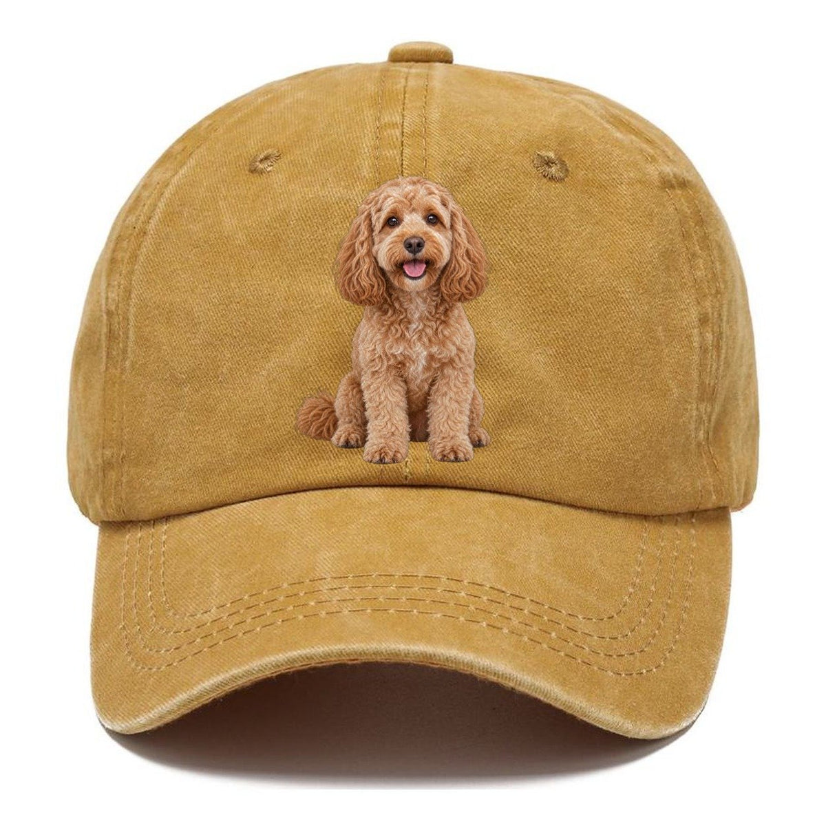 Cockapoo Sitting Top Breeds Classic Cap – Golden Harvest