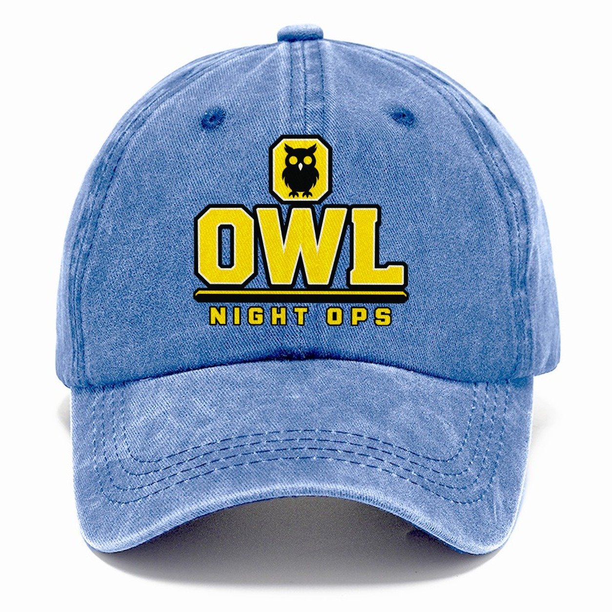 Owl Night Ops Heavy Duty Classic Cap – Summer Sky