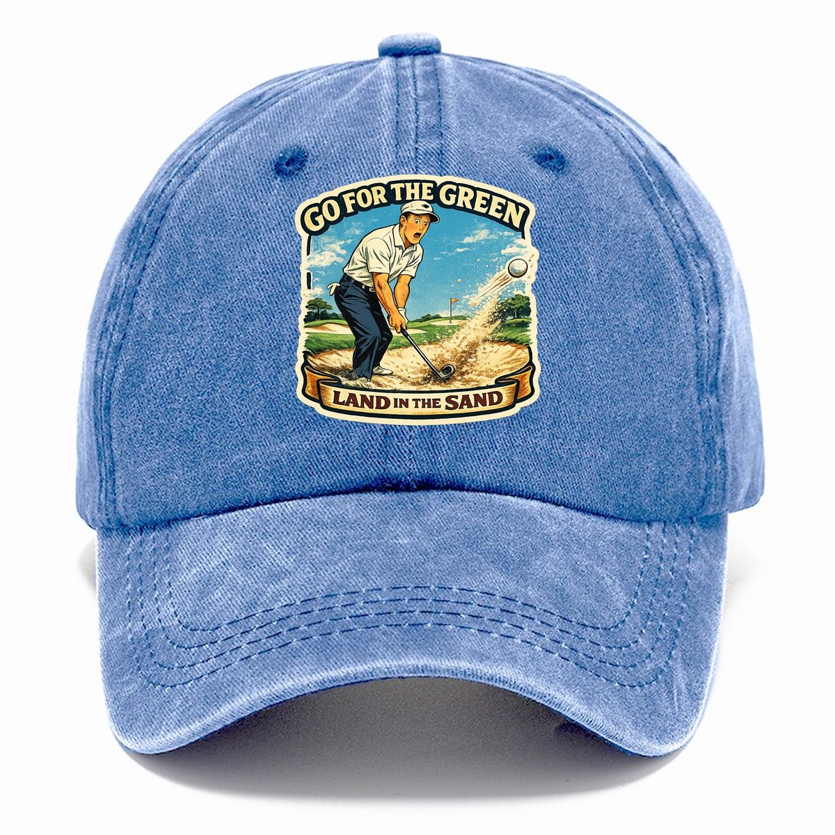Land In The Sand Classic Cap – Summer Sky