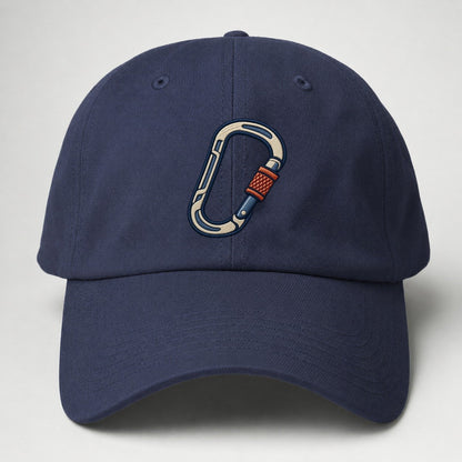 Climbing Carabiner Tiny Solo Marks Baseball Cap – Twilight Navy
