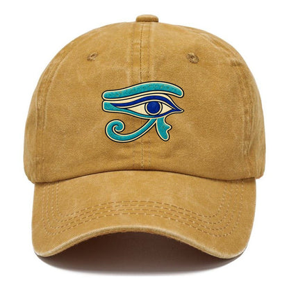 Wedjat In Blue Quiet Wards Heritage Classic Cap – Golden Harvest