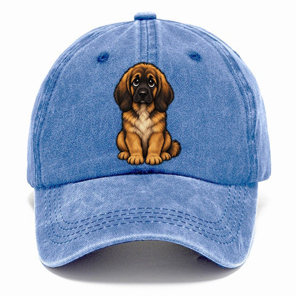 Leonberger Sitting Sweetheart Classic Cap – Summer Sky