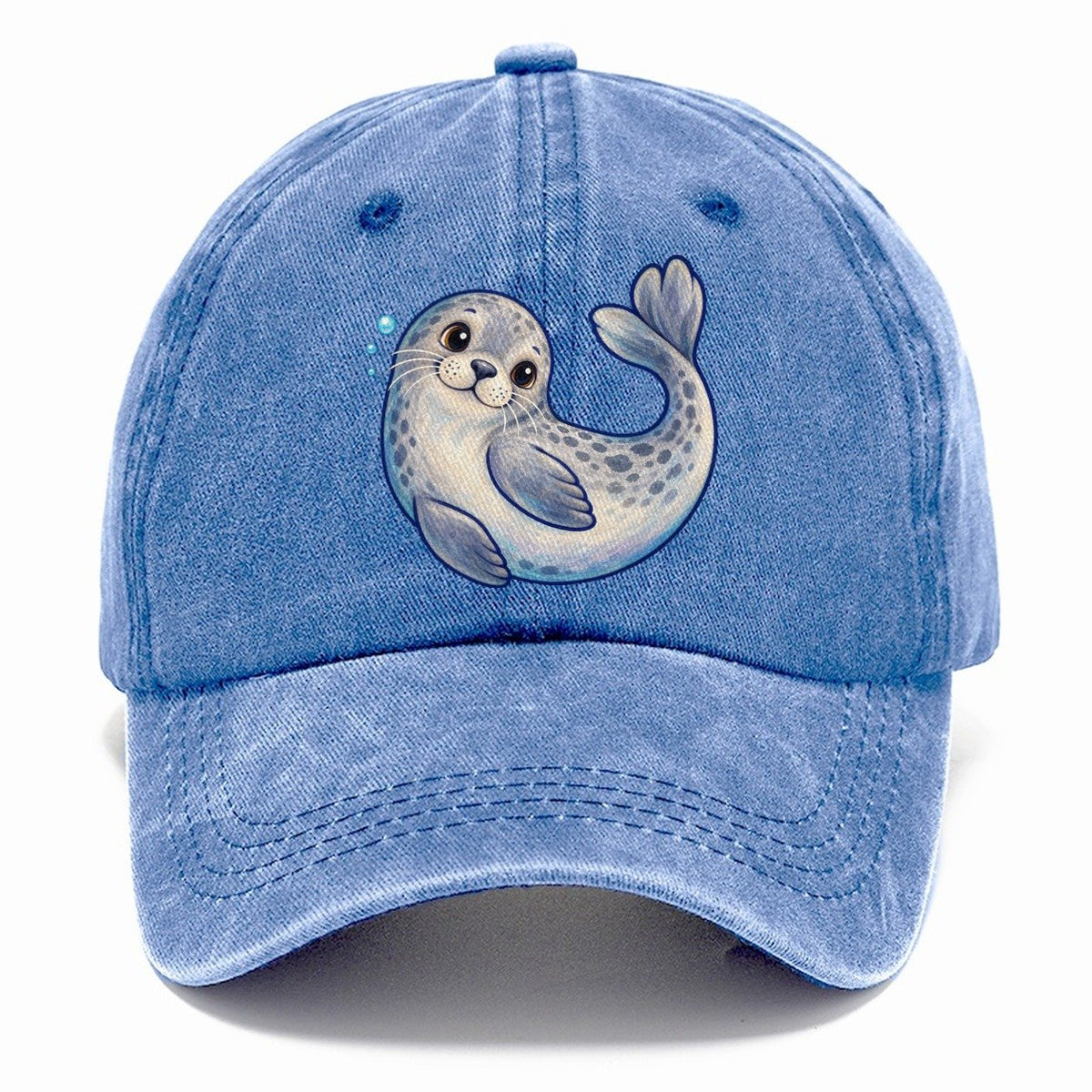 Seal Side Roll Sea Sprite Classic Cap – Summer Sky