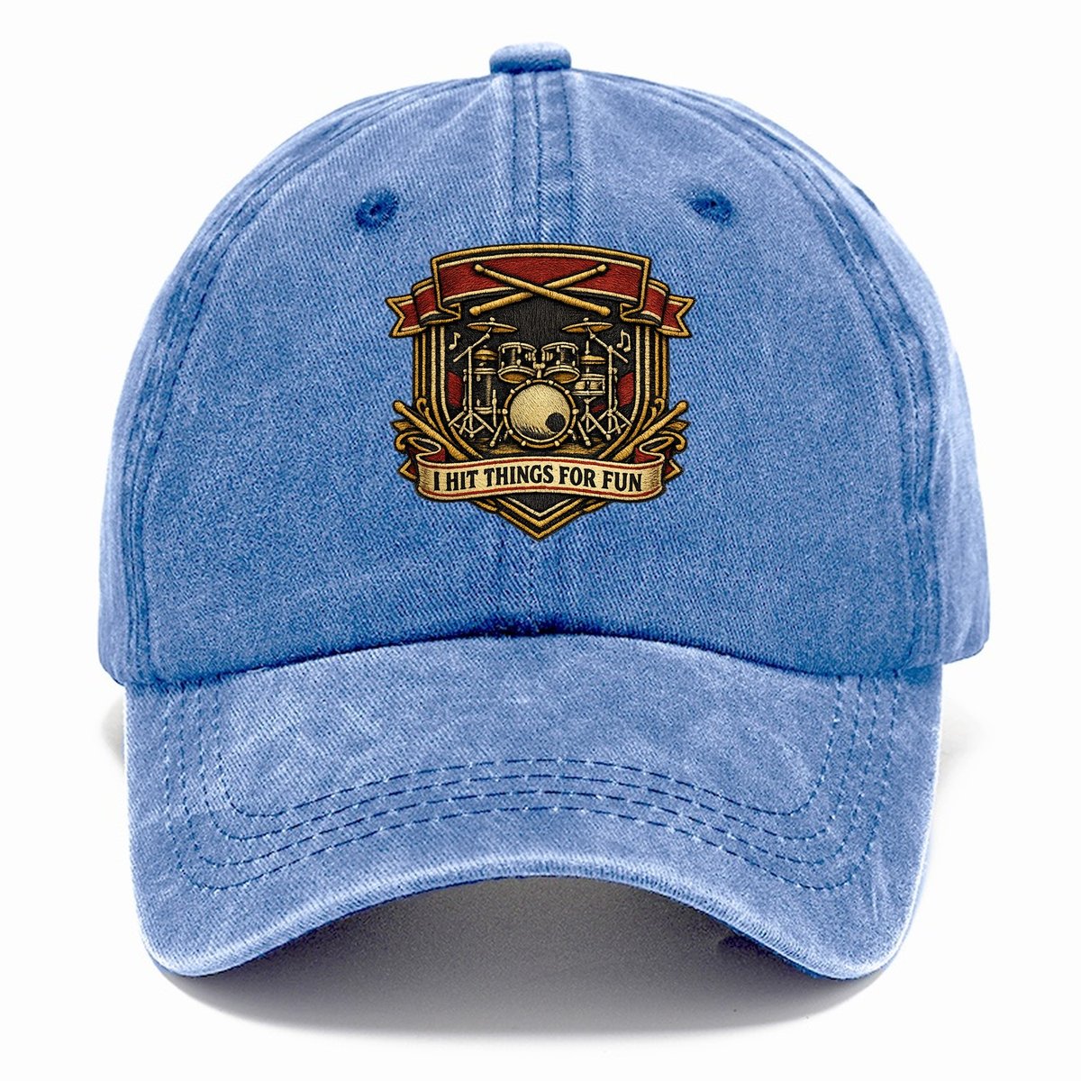 Drummer Humor Classic Cap – Summer Sky